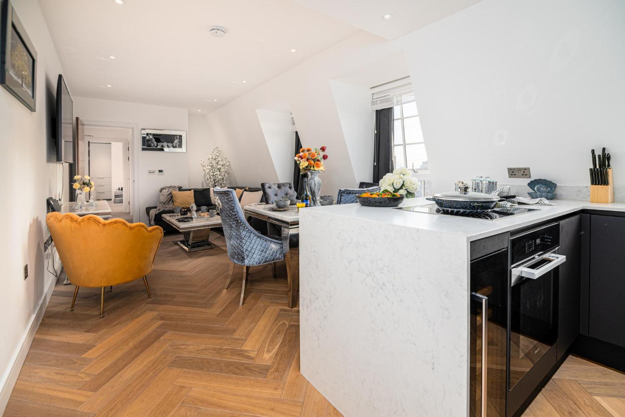 Stunning 1-Bedroom Penthouse In Marble Arch 72 London Luaran gambar