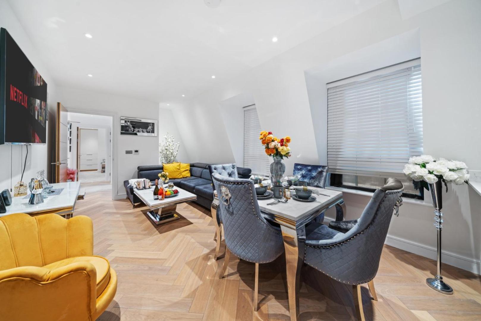 Stunning 1-Bedroom Penthouse In Marble Arch 72 London Luaran gambar